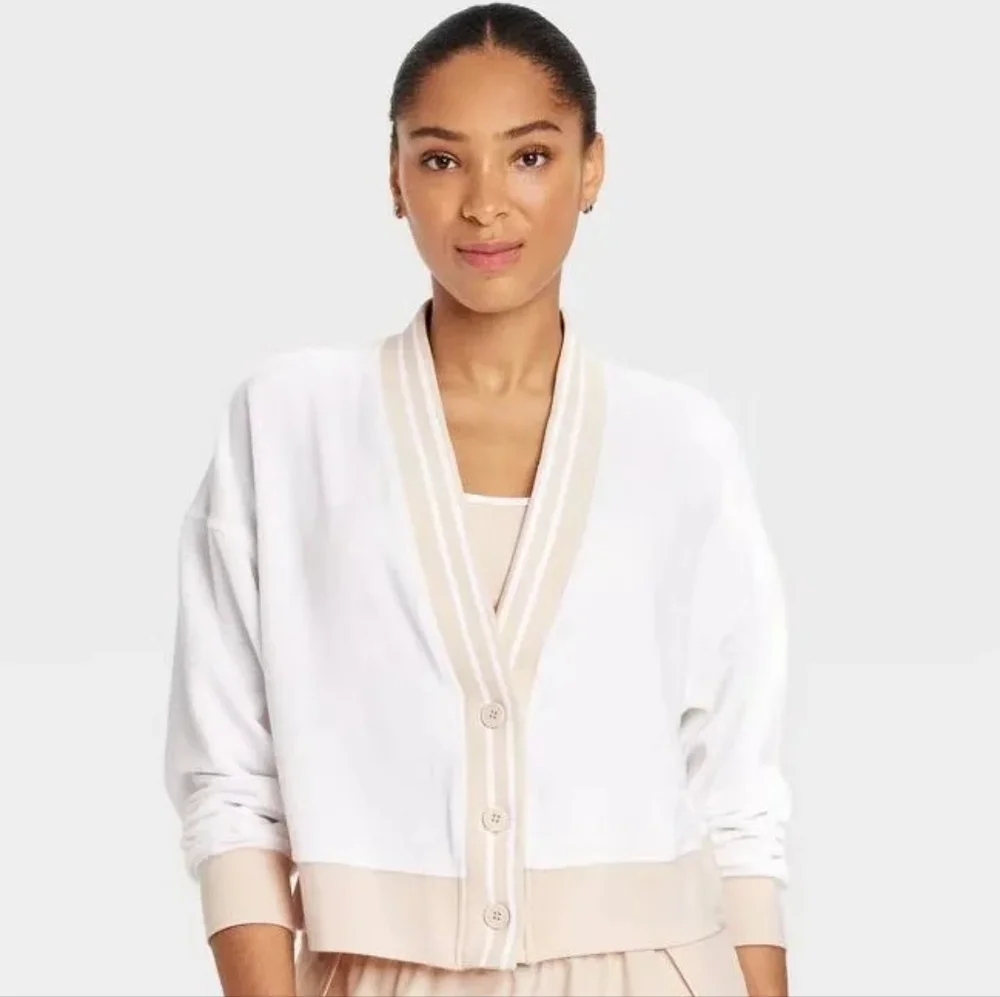 Bundle (2) JoyLab Terry Cloth Cardigans Size S - Picture 10 of 10
